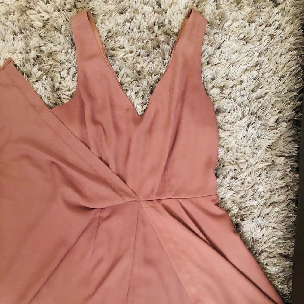 Brown Short Dress Romper - Picture 3 of 8